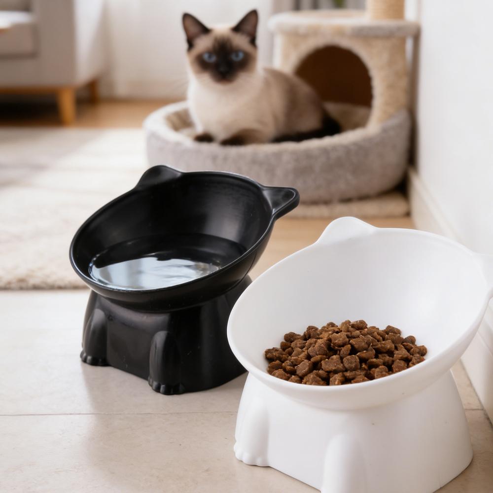 Pet Supplies Amazon - Schwarze Katzenschüssel Amazon Keramik-Katzenschüssel Haustierschüssel Haustierbedarf
