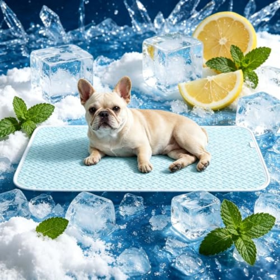 Dog Cooling Mat - Hunde-Kühlmatte Selbstkühlende Liegematte für Bett, Boden,