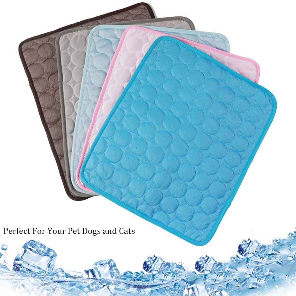 Dog Cooling Mat - 5 Größen Cool Ice Silk Feuchtigkeitsbeständiges
