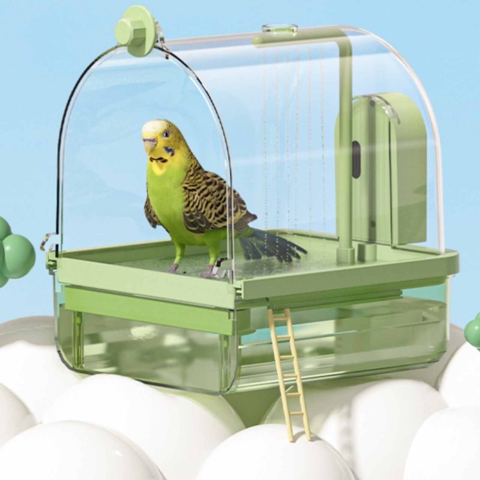 Automatisches Vogelbad mit Dra – Pet Supplies Usa Bewertung und Preis