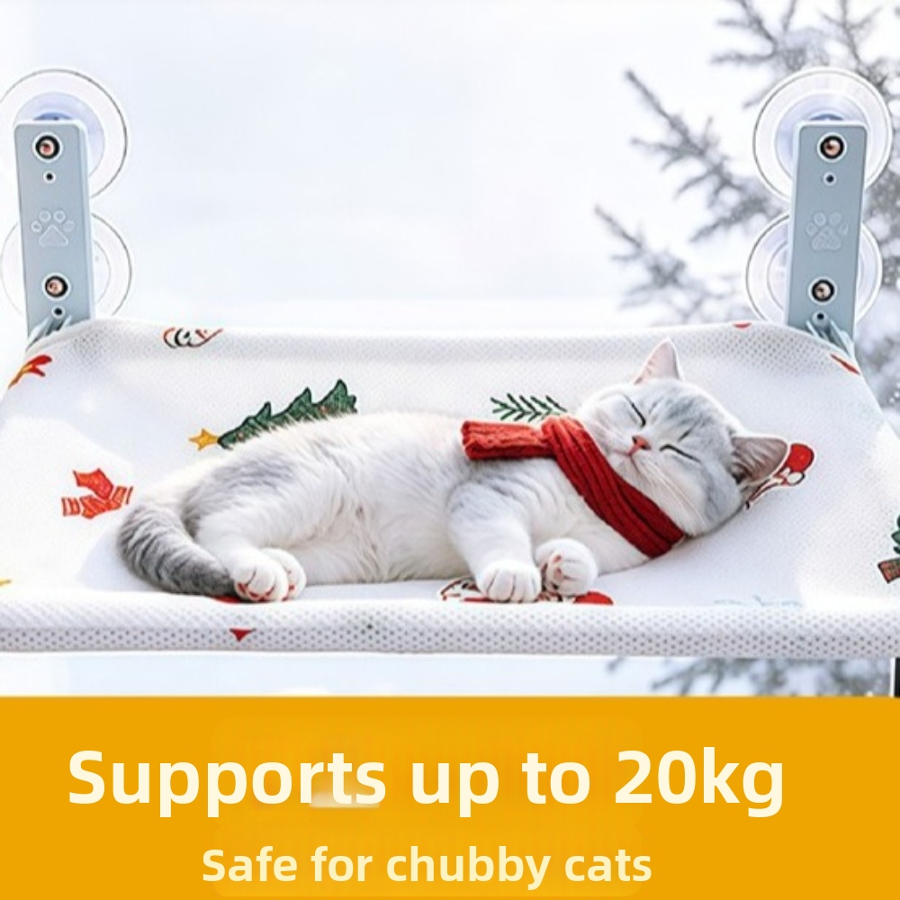 Wandmontierte Weihnachts-Katze – Cat Window Perch Bewertung und Preis