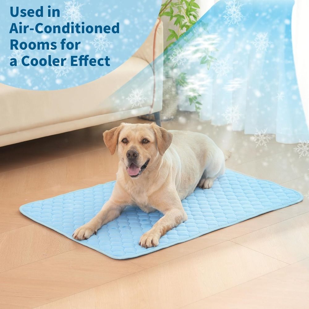 5 Größen Cool Ice Silk Feuchti – Dog Cooling Mat Bewertung und Preis