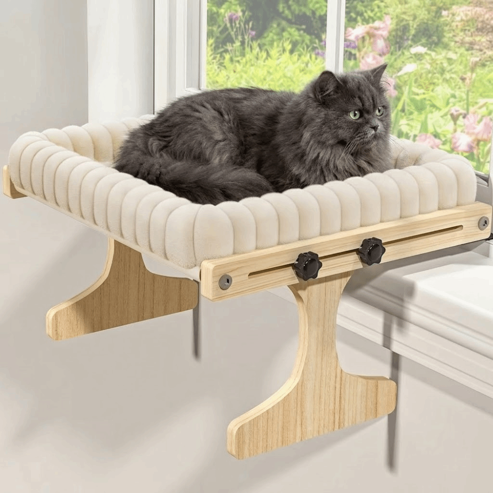 Einfach zu montierende, verste – Cat Window Perch Bewertung und Preis