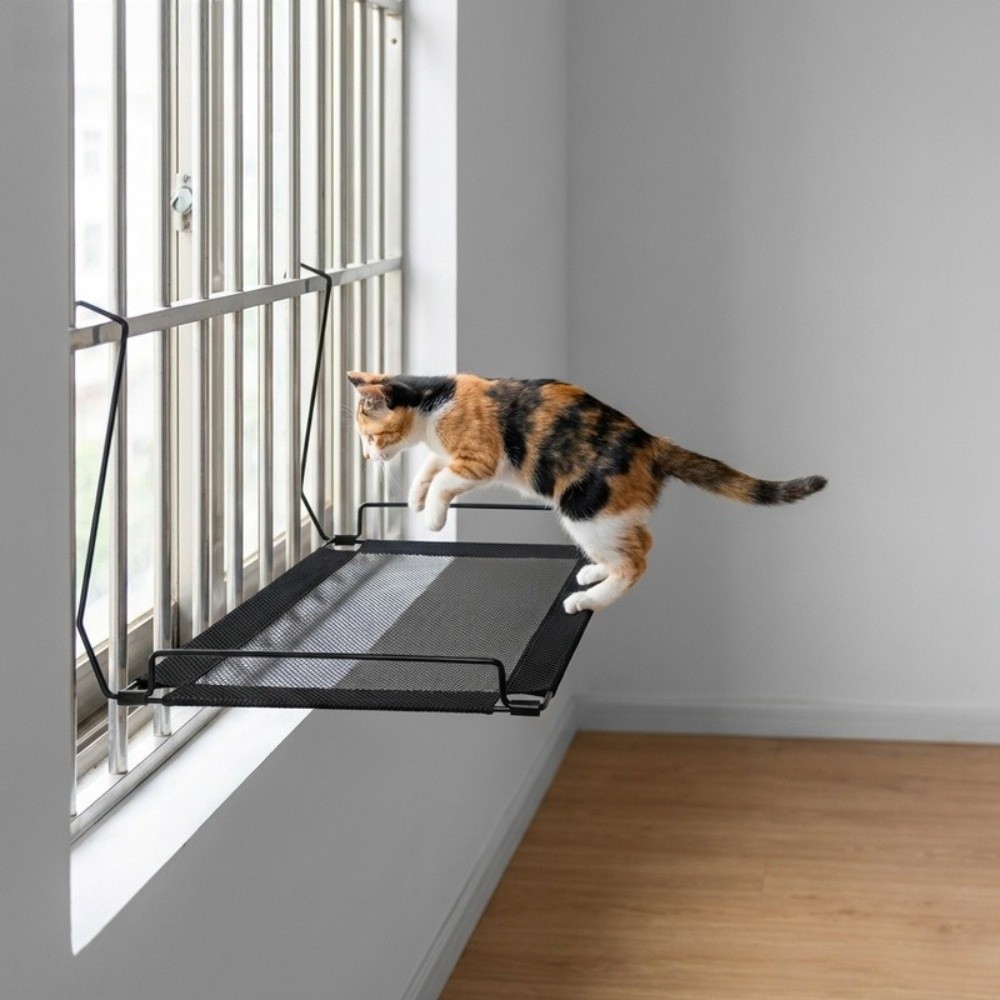 Atmungsaktive Netz-Katzenfenst – Cat Window Perch Bewertung und Preis