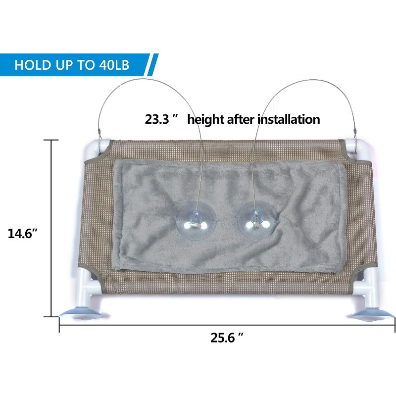 Stark haftende Katzen-Fensterh – Cat Window Perch Bewertung und Preis
